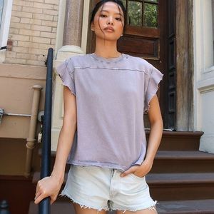 We The Free Warrior Tee in lilac size medium